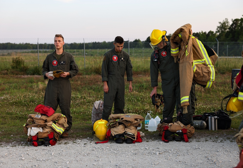 Annual Live Fire Training at Night