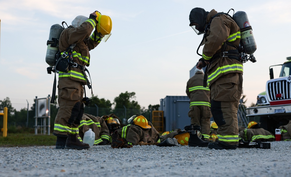 Annual Live Fire Training at Night