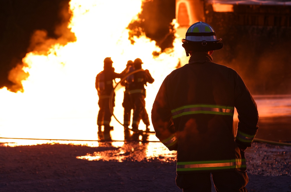 Annual Live Fire Training at Night