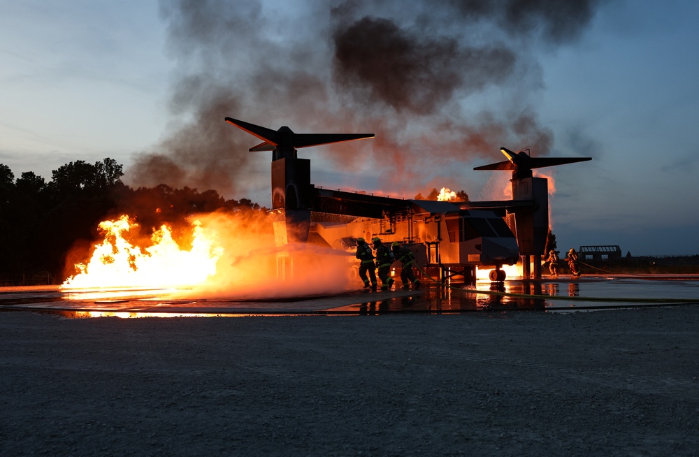 Annual Live Fire Training at Night