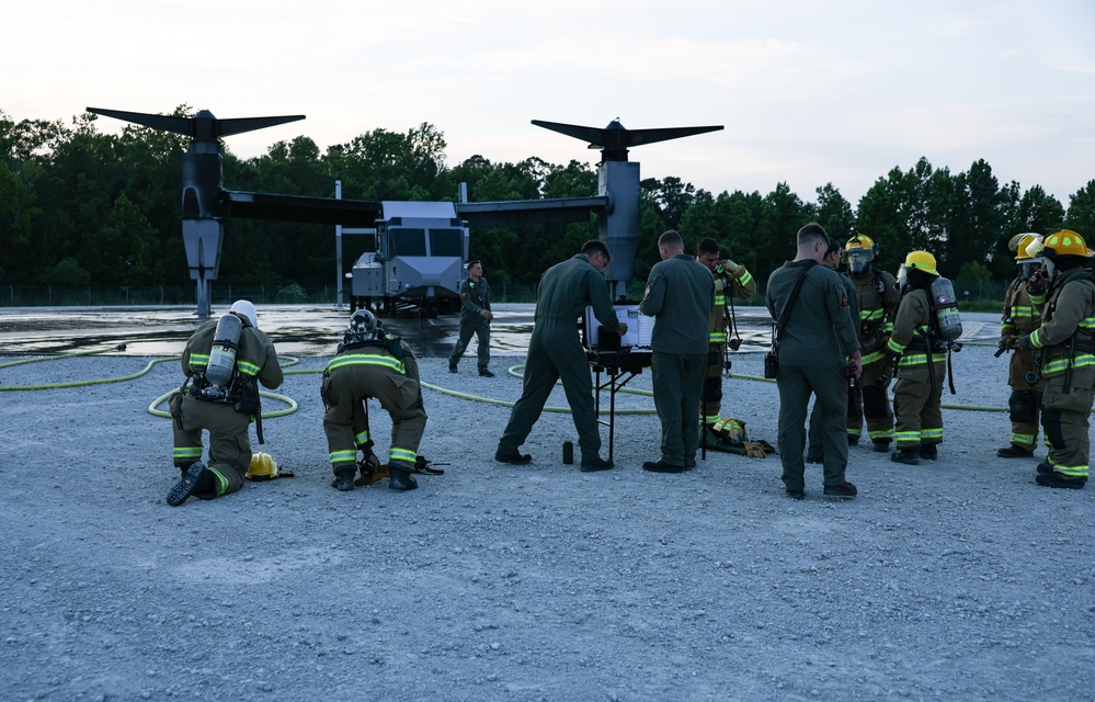 Annual Live Fire Training at Night