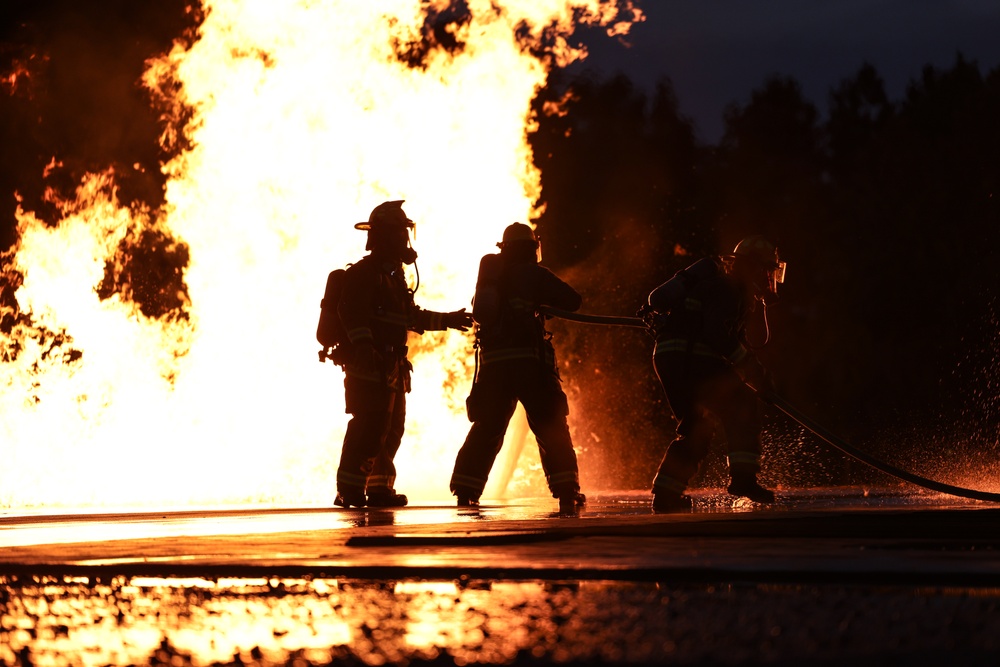 Annual Live Fire Training at Night