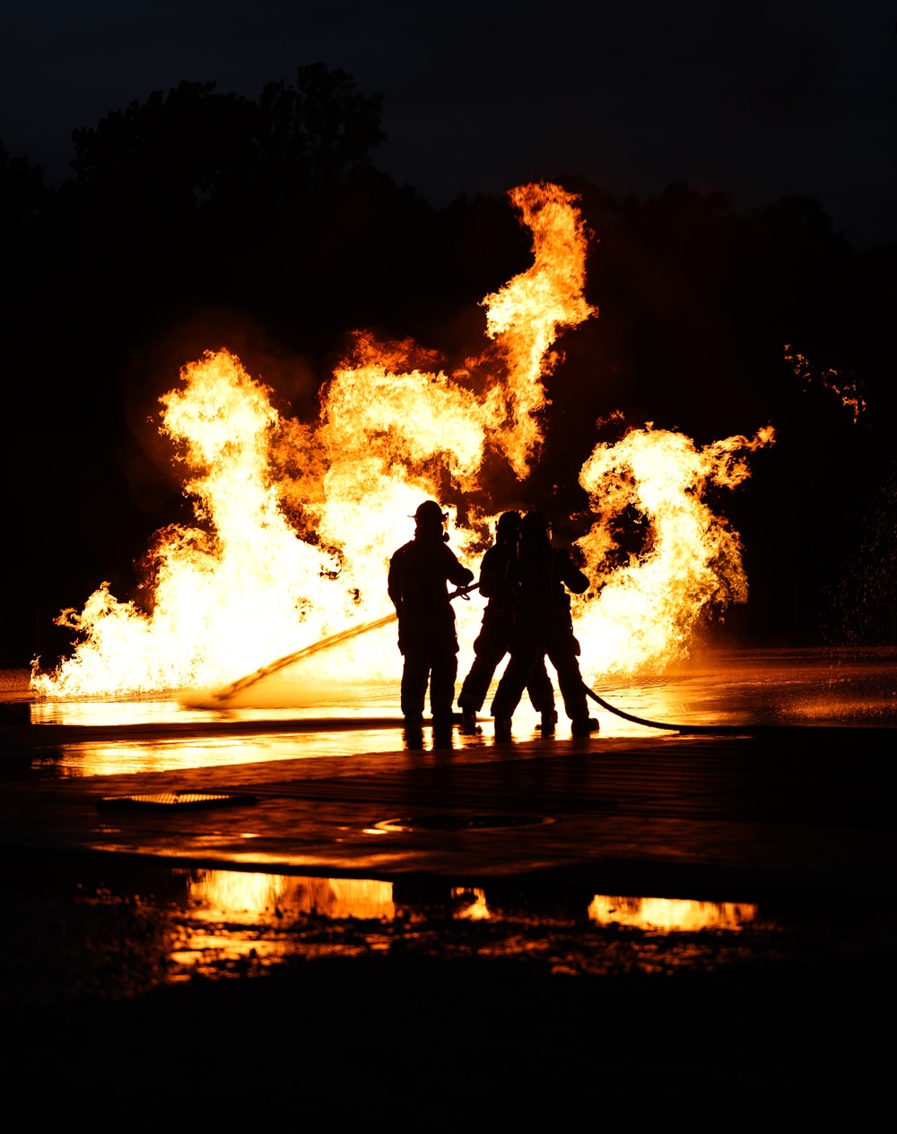 Annual Live Fire Training at Night