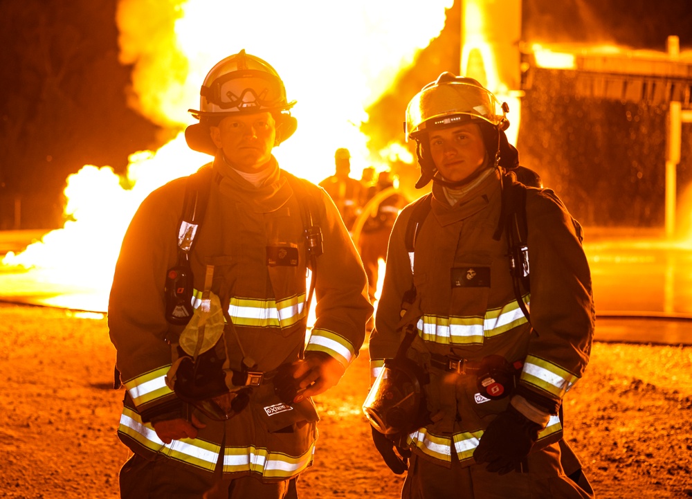 Annual Live Fire Training at Night