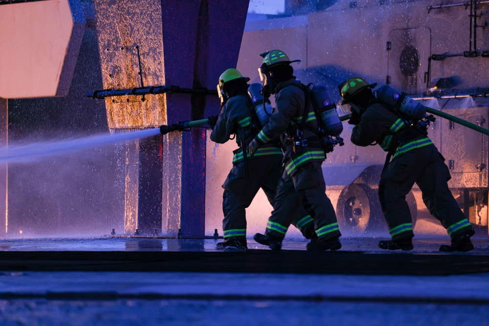 Annual Live Fire Training at Night