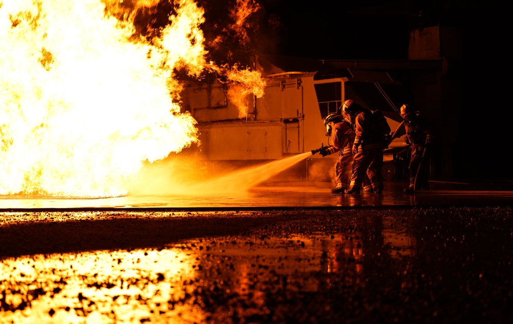 Annual Live Fire Training at Night