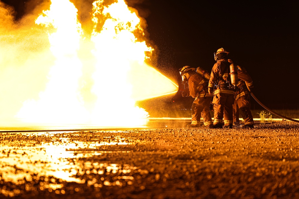 Annual Live Fire Training at Night