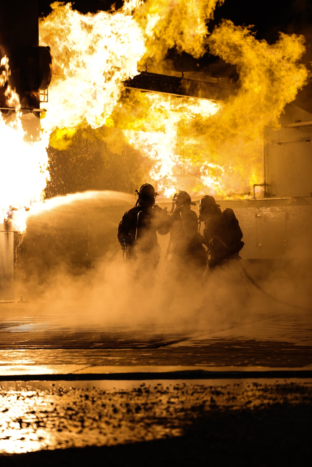 Annual Live Fire Training at Night