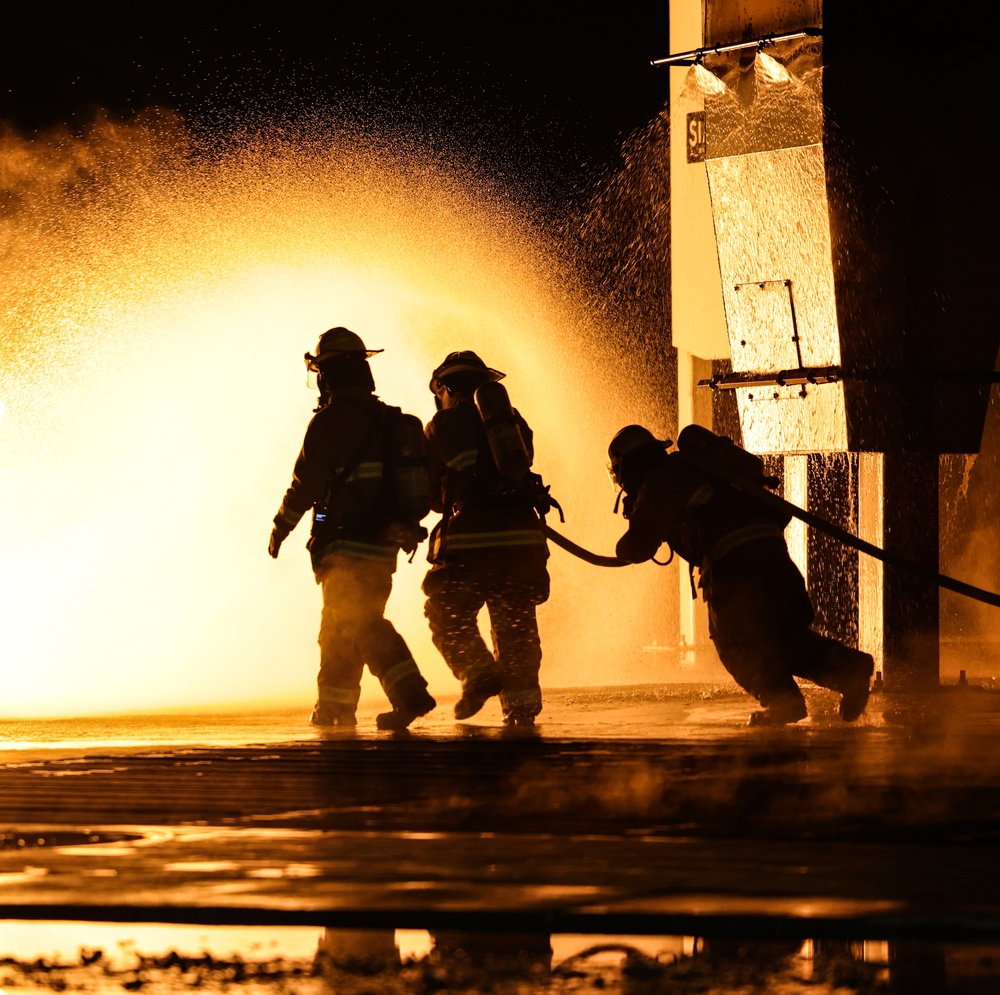 Annual Live Fire Training at Night