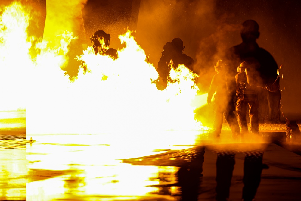 Annual Live Fire Training at Night