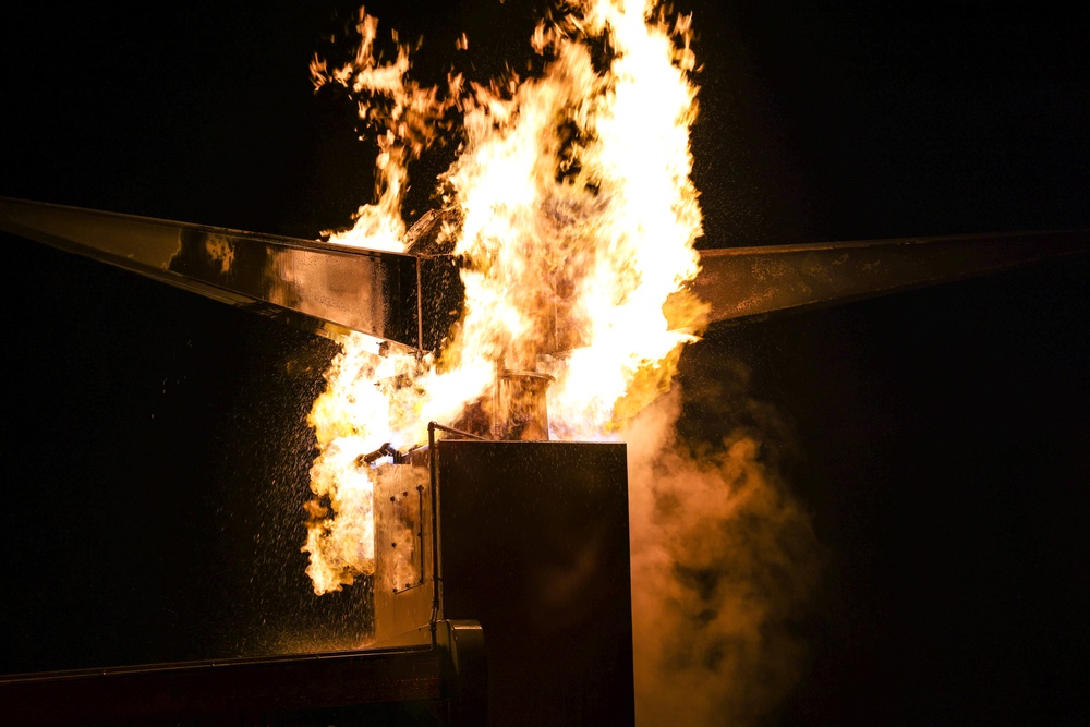 Annual Live Fire Training at Night