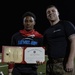 U.S. Marines with Recruiting Station Chicago present the &quot;Semper Fi&quot; Award to 3 deserving athletes