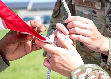 ALS Class 23-E and the 436th MSG host retreat in honor of Peace Officer Memorial Day