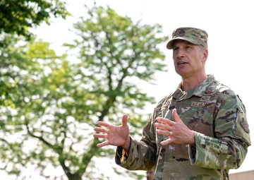 ALS Class 23-E and the 436th MSG host retreat in honor of Peace Officer Memorial Day