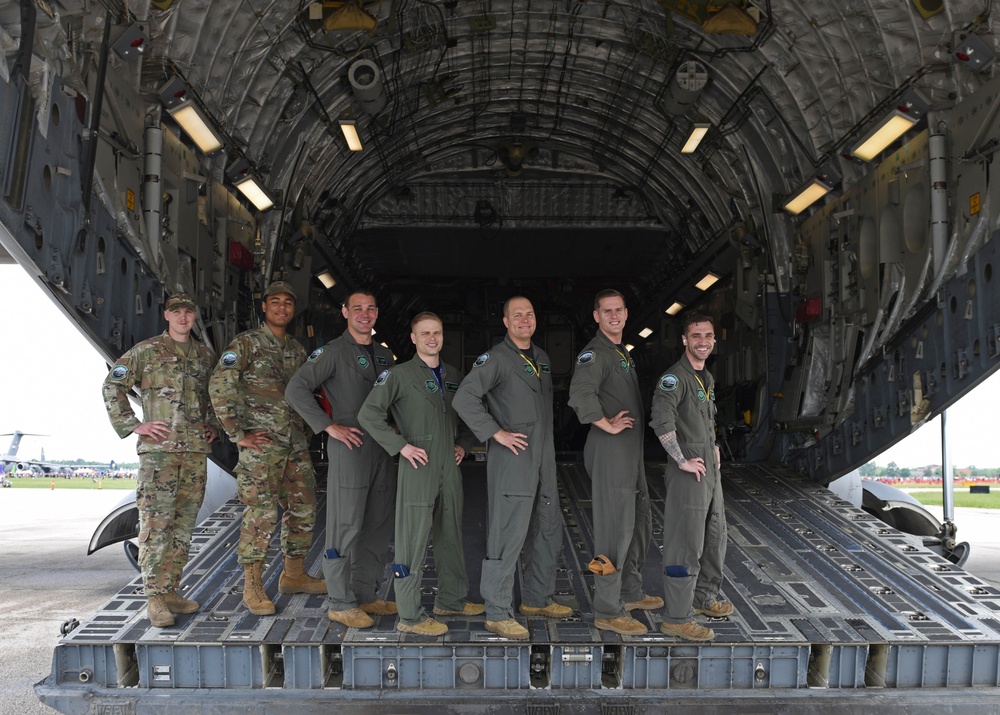 C-17 West Coast Demo Team showcases mobility capabilities at 2023 Scott AFB Air Show