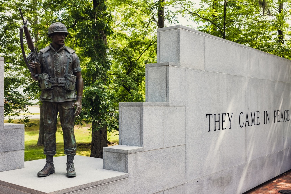 Lejeune Memorial Gardens - The Beirut Memorial Wall