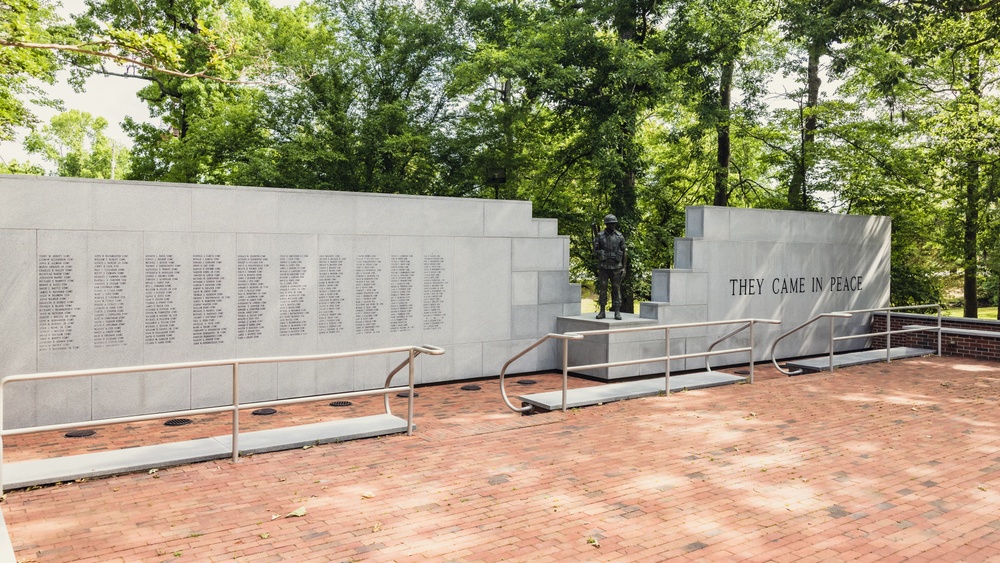 Lejeune Memorial Gardens - The Beirut Memorial Wall