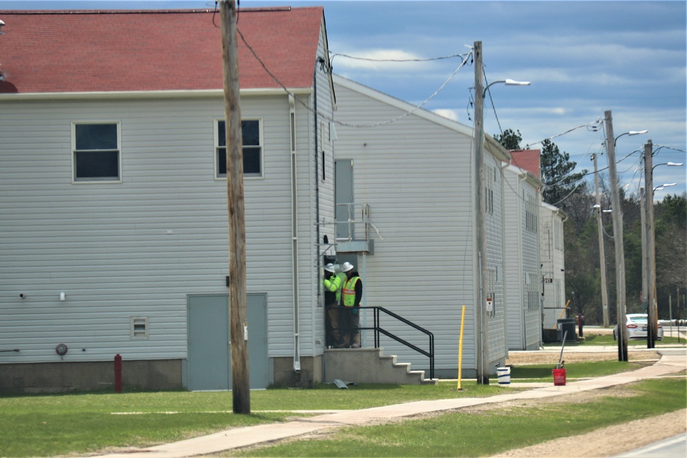 May 2023 barracks renovations at Fort McCoy