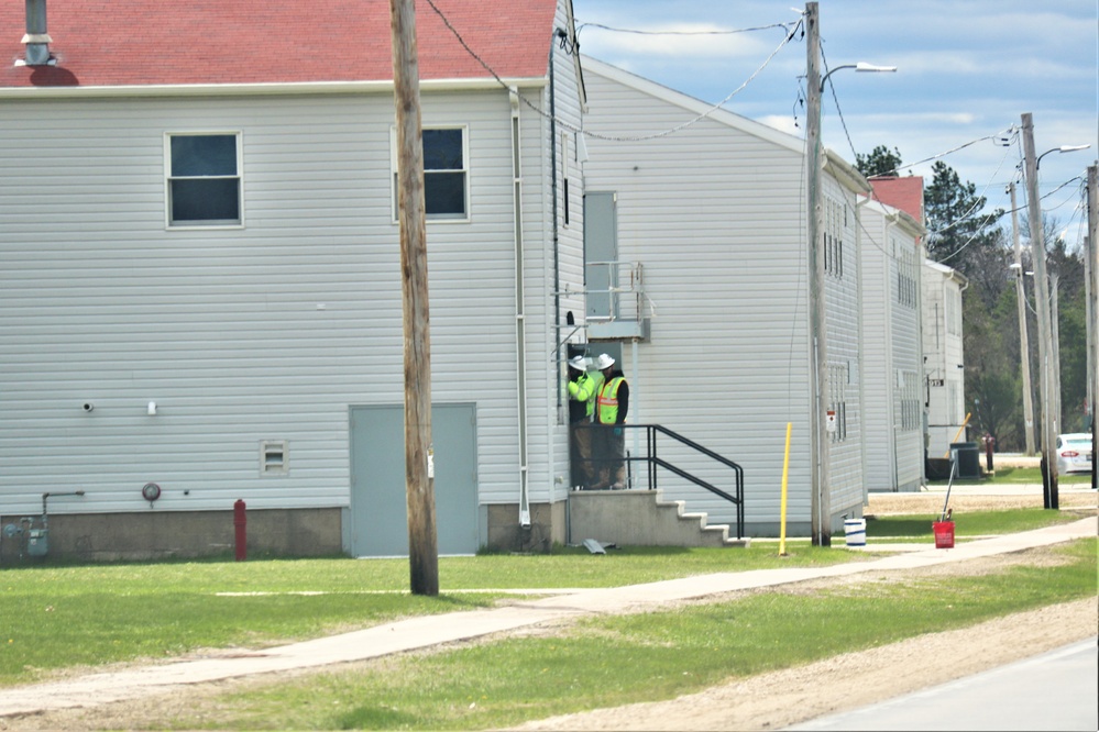 May 2023 barracks renovations at Fort McCoy