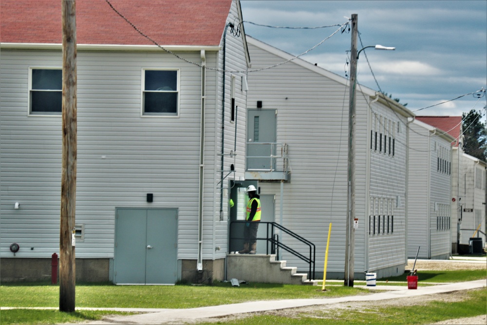 May 2023 barracks renovations at Fort McCoy