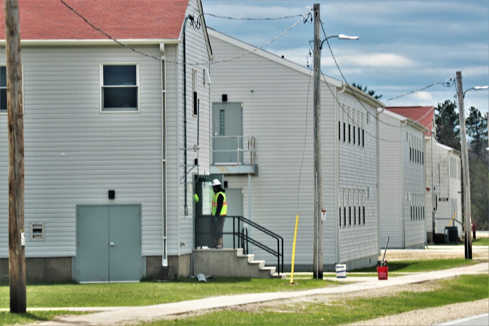 May 2023 barracks renovations at Fort McCoy