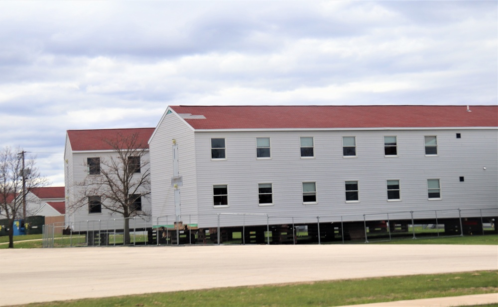 Relocated World War II-era barracks ready for continued work at Fort McCoy