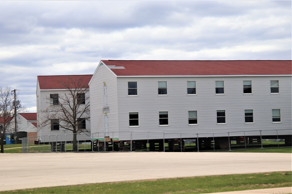 Relocated World War II-era barracks ready for continued work at Fort McCoy