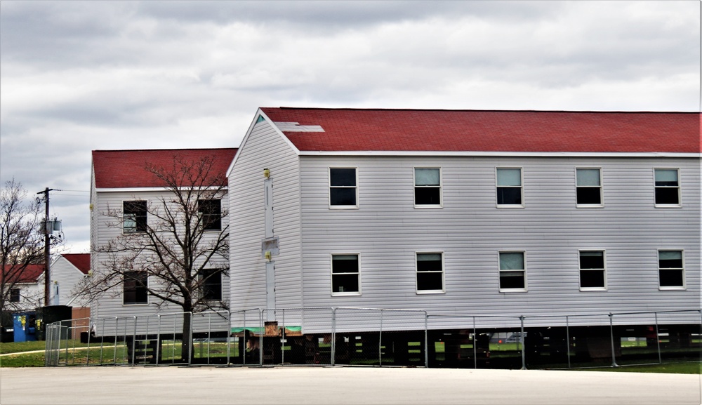 Relocated World War II-era barracks ready for continued work at Fort McCoy