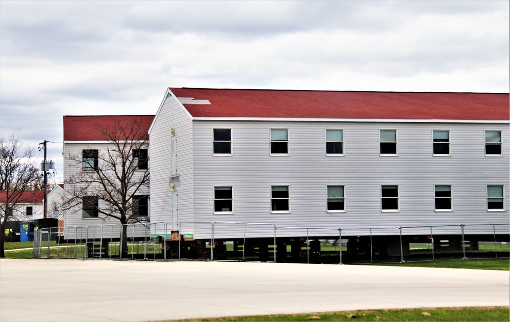 Relocated World War II-era barracks ready for continued work at Fort McCoy