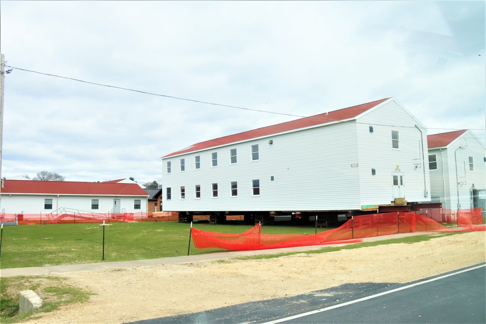 Relocated World War II-era barracks ready for continued work at Fort McCoy