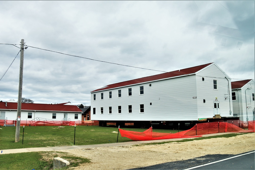 Relocated World War II-era barracks ready for continued work at Fort McCoy