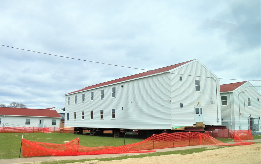 Relocated World War II-era barracks ready for continued work at Fort McCoy