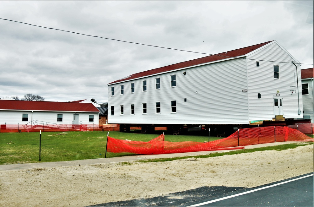 Relocated World War II-era barracks ready for continued work at Fort McCoy