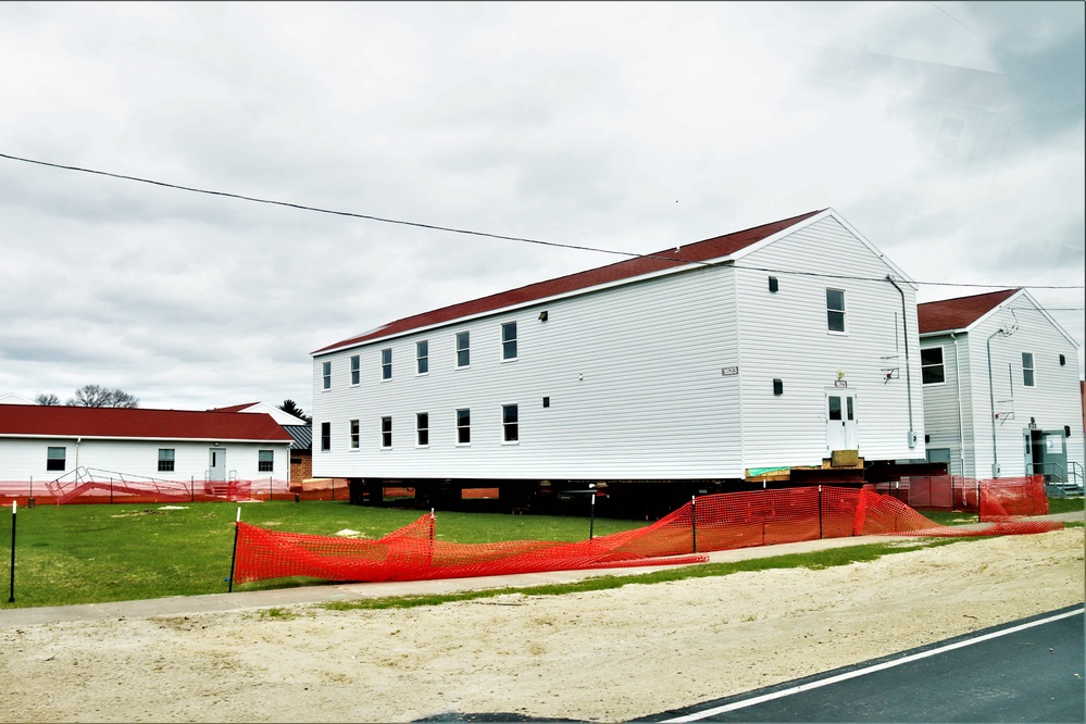 Relocated World War II-era barracks ready for continued work at Fort McCoy