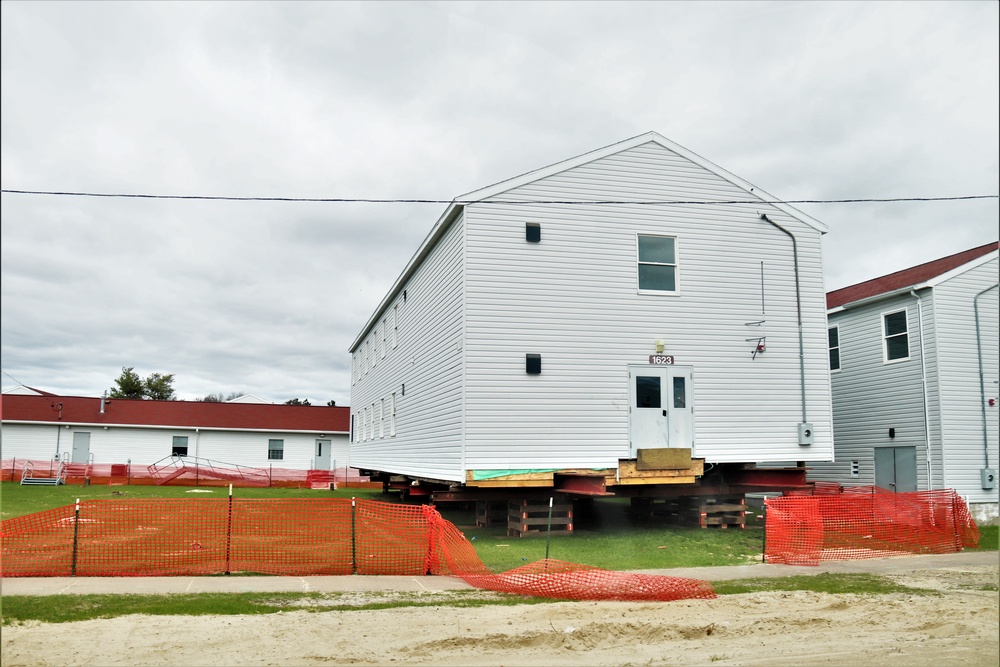 Relocated World War II-era barracks ready for continued work at Fort McCoy