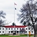 American Flag and Fort McCoy