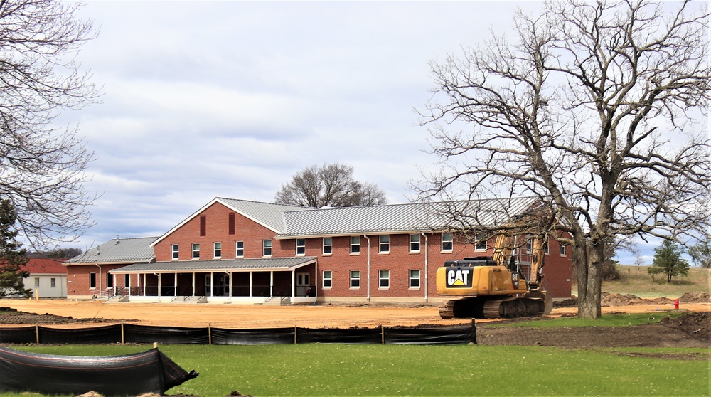 Grading project continues at Fort McCoy