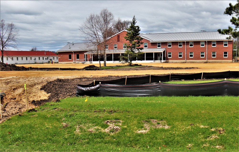 Grading project continues at Fort McCoy