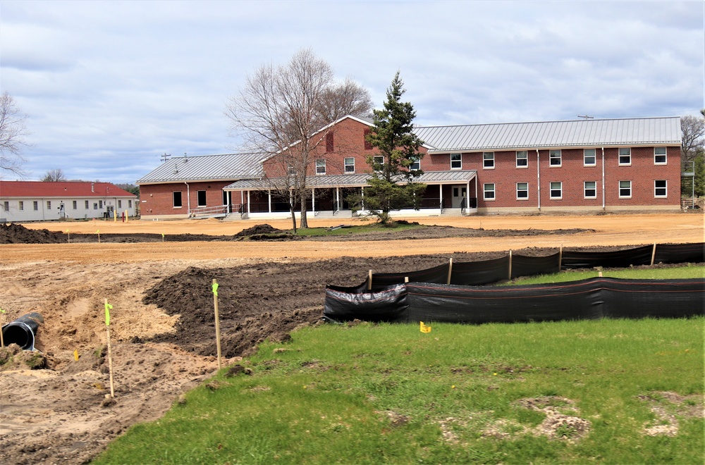 Grading project continues at Fort McCoy