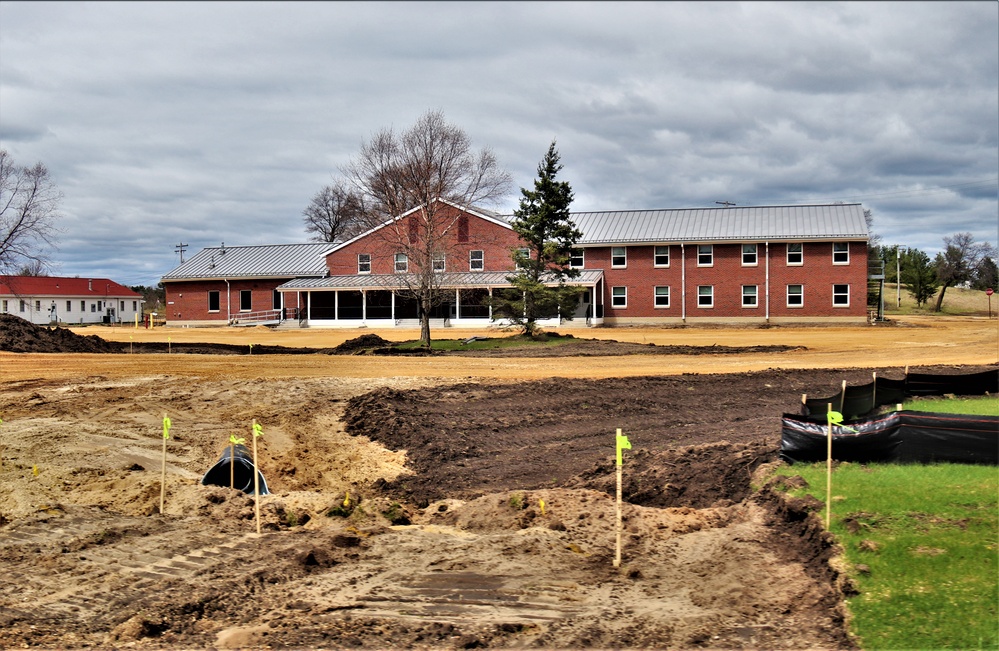 Grading project continues at Fort McCoy