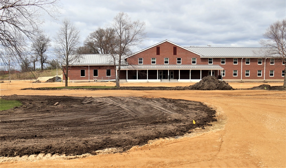 Grading project continues at Fort McCoy