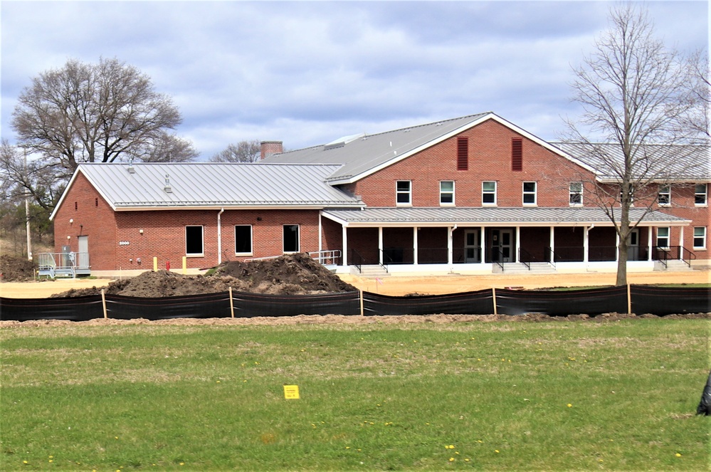 Grading project continues at Fort McCoy