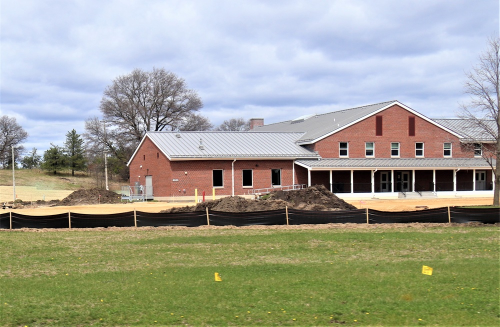 Grading project continues at Fort McCoy