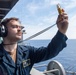 U.S. Navy Sailor Takes Weather Report