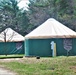 Yurts at Fort McCoy's Pine View Campground