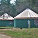 Yurts at Fort McCoy's Pine View Campground