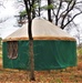 Yurts at Fort McCoy's Pine View Campground