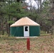 Yurts at Fort McCoy's Pine View Campground