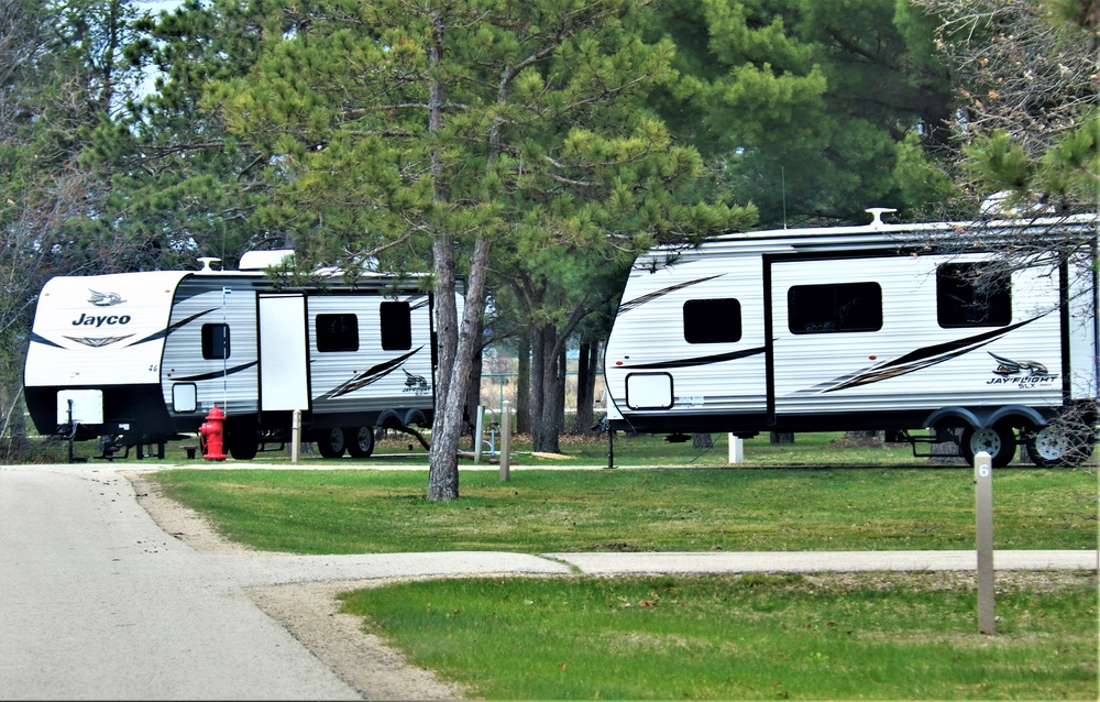 Pine View Campground at Fort McCoy