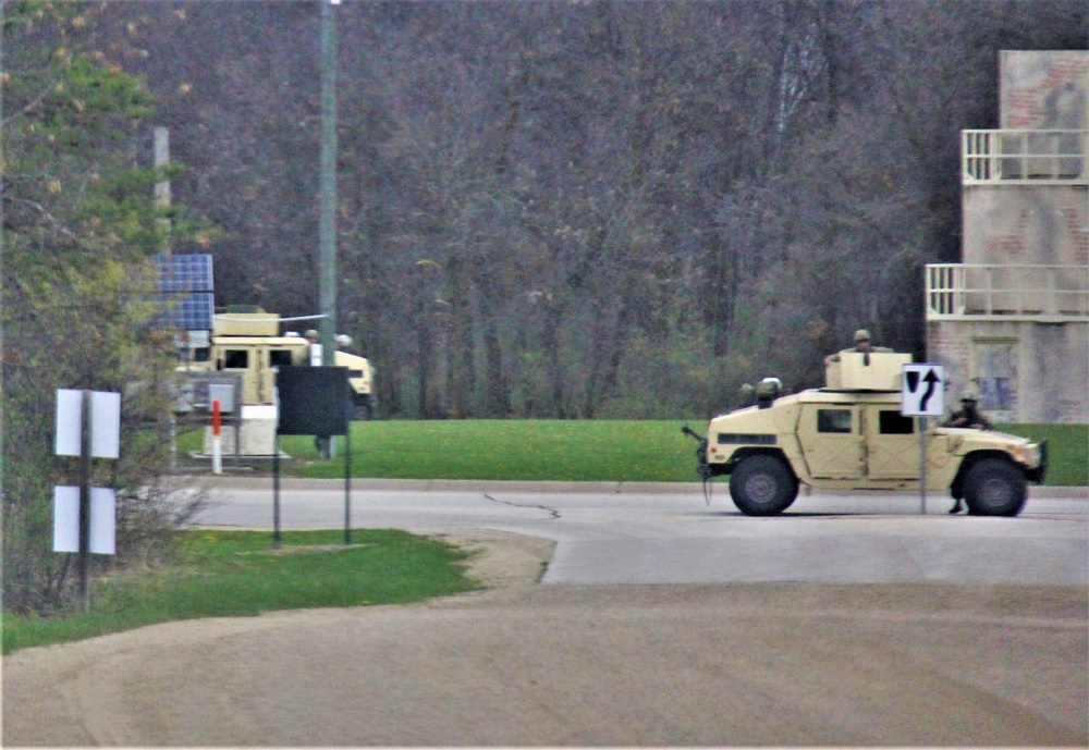 300th Military Police Brigade training operations for Spartan Warrior Exercise IV at Fort McCoy